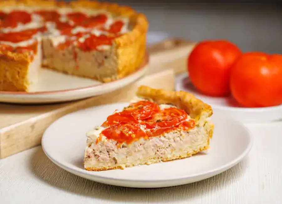 Tarte thon-tomate croustillante au airfryer