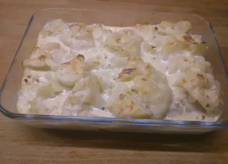 Gratin de chou-fleur à la vache qui rit