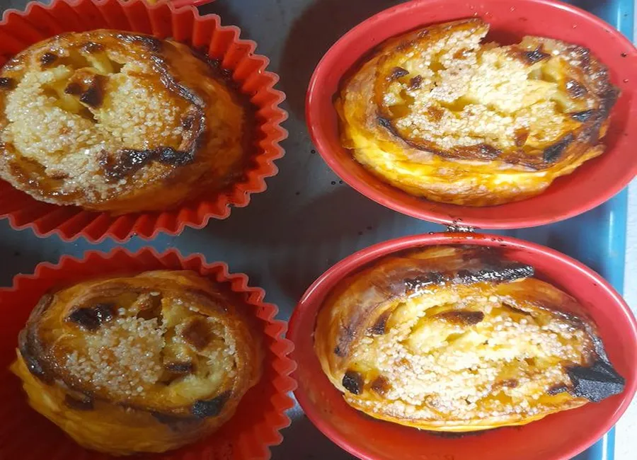 Roulé feuilleté à la pomme