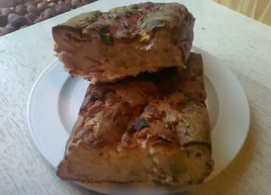 Cake à la tomate et courgettes