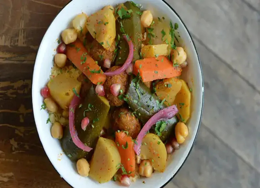 Couscous végétarien au thermomix