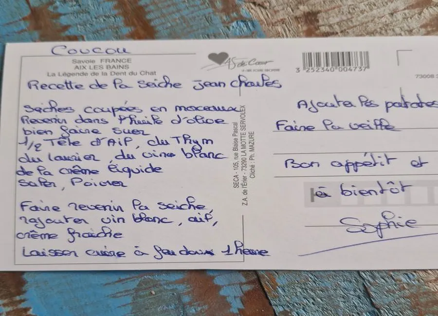 Chaudrée de sèches fourasine