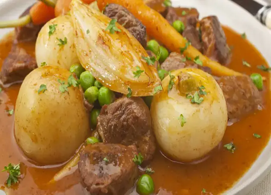 Navarin d'agneau haricots blancs facile