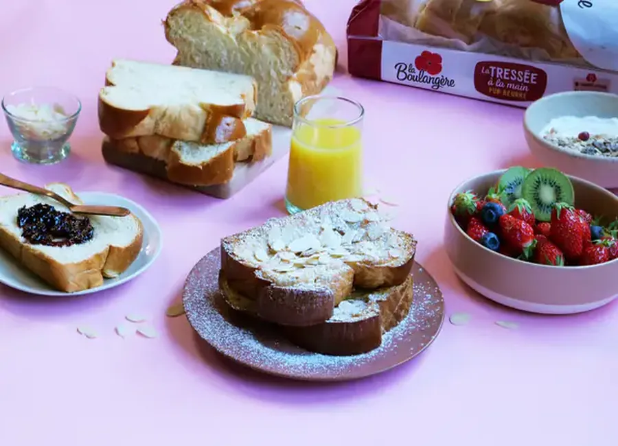 Brioche aux amandes express