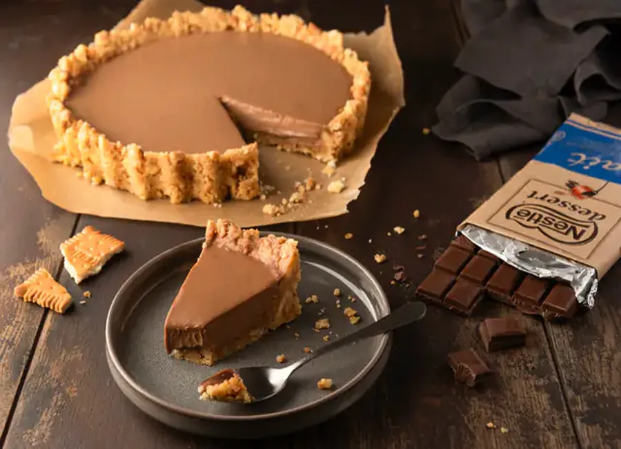 Tarte sans cuisson chocolat au lait nestlé dessert ®