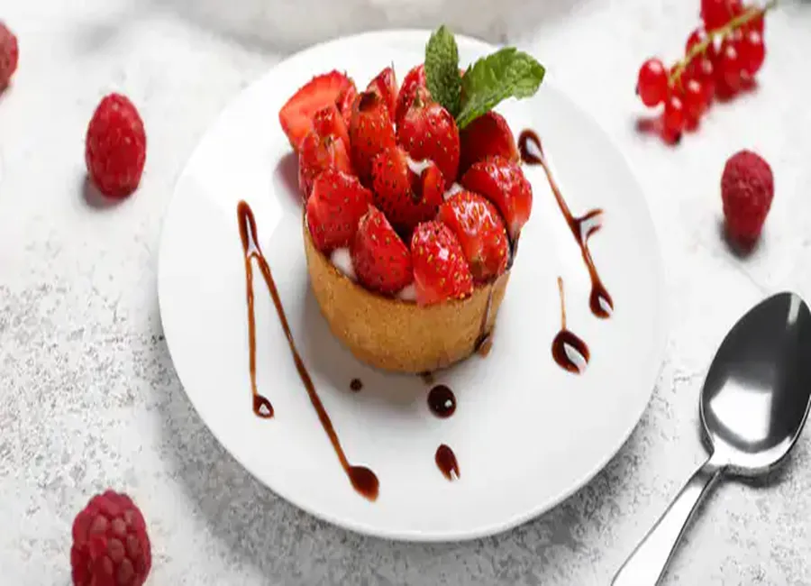 Croûte aux fraises express