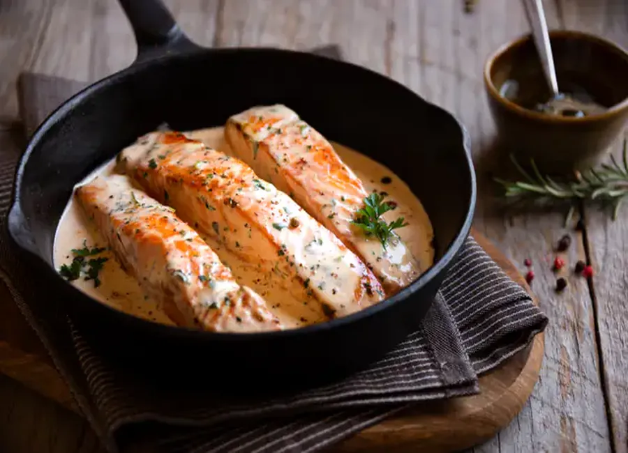 Saumon à l'oseille