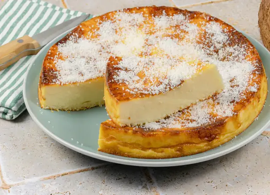 Flan antillais à la noix de coco