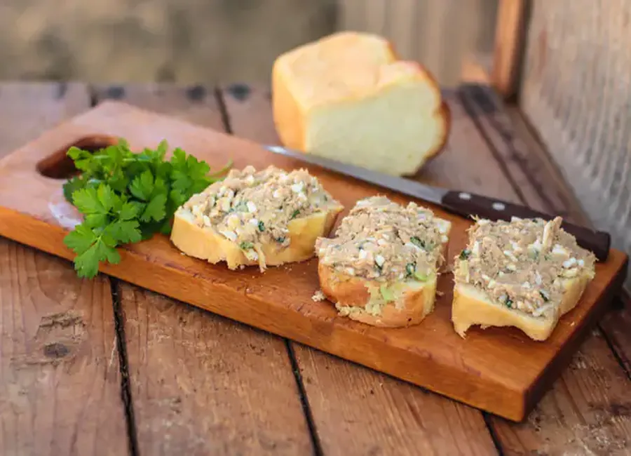 Pâtes aux sardines et olives
