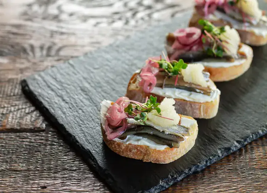 Tartines aux sardines