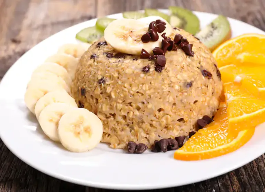 Bowl cake banane chocolat