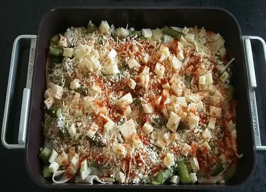 Gratin d'asperge très facile