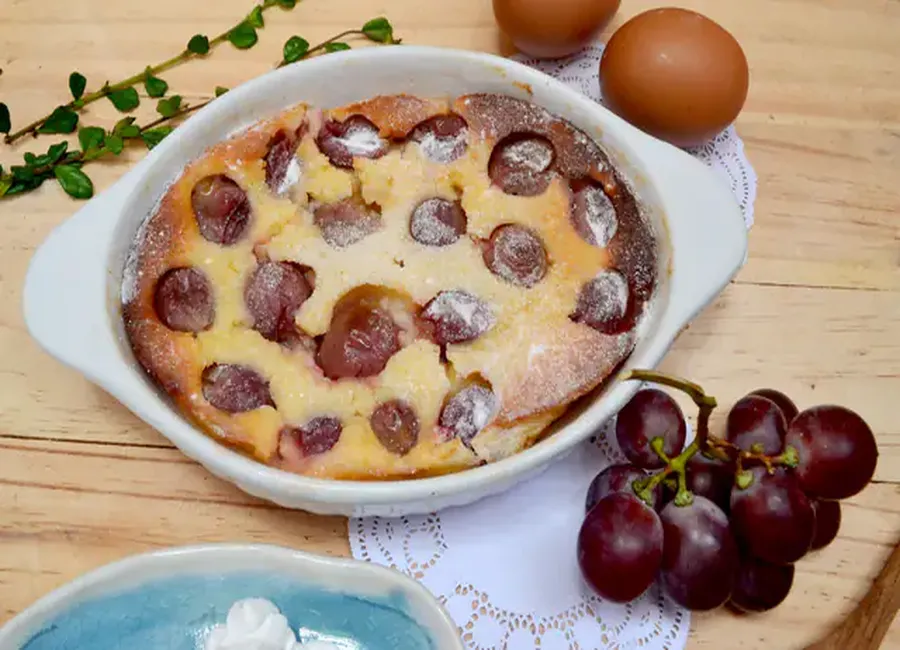 Clafoutis de raisins