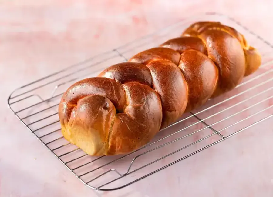 Brioche tressée au airfryer
