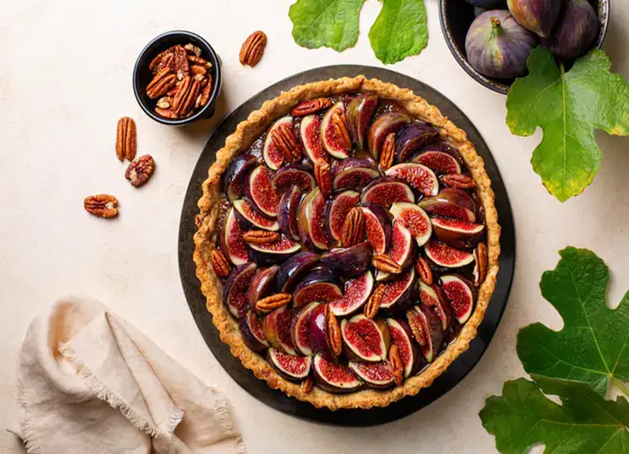 Tartelettes aux figues et noix de pécan