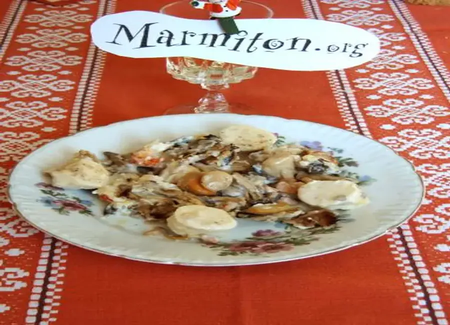 Gratin de fruits de mer de mamie zoizo