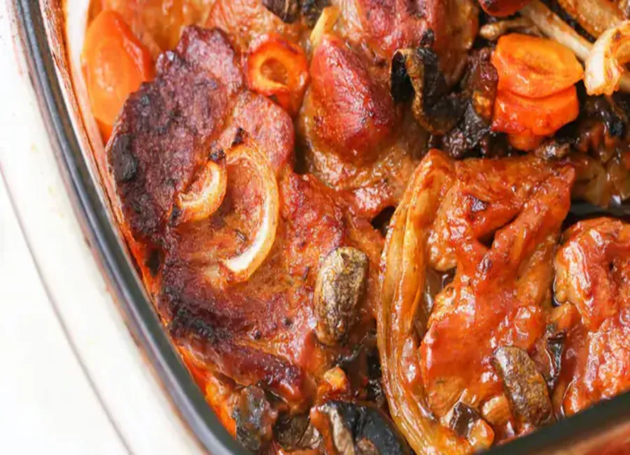 Rouelle de porc cookeo