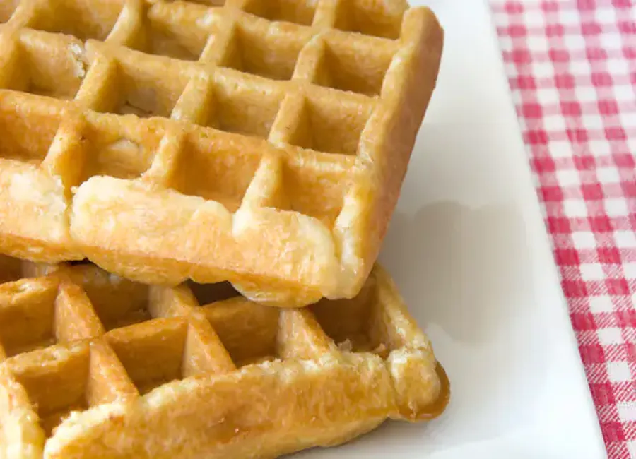 Les gaufres de bonne maman