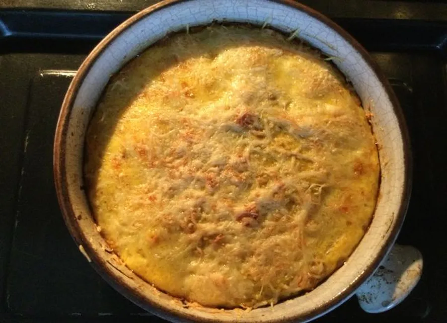 Gratin de courge spaghetti à la crème