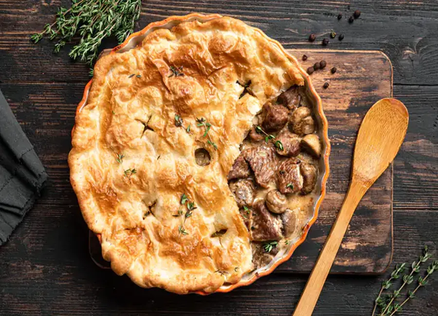 La tourte aux champignons, si simple et si bon!