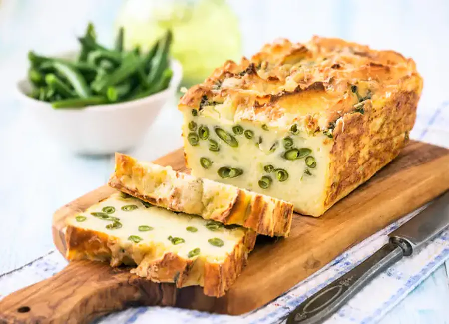 Cake aux olives sans gluten