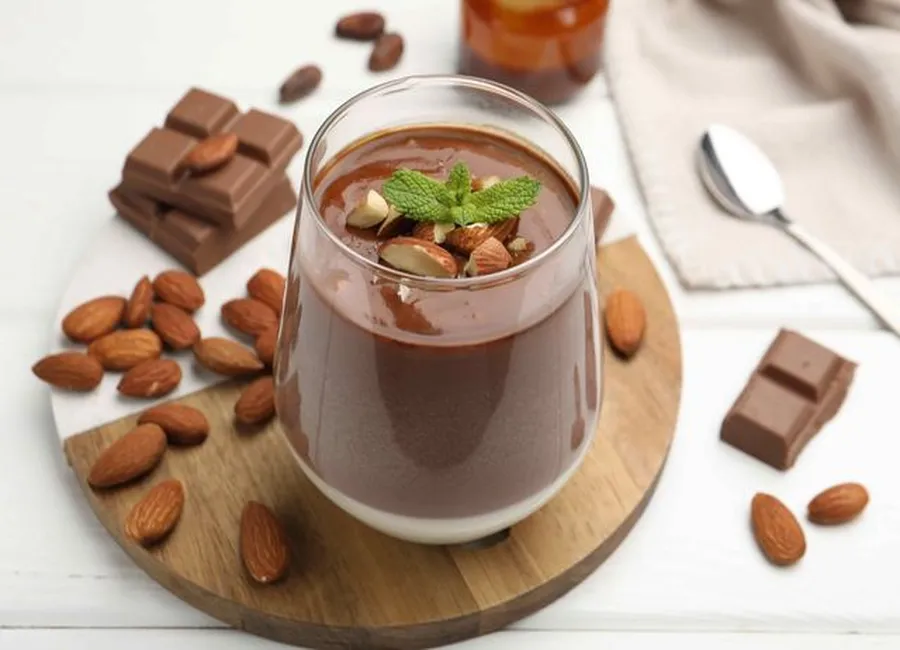 Panna cotta au lait d'amandes