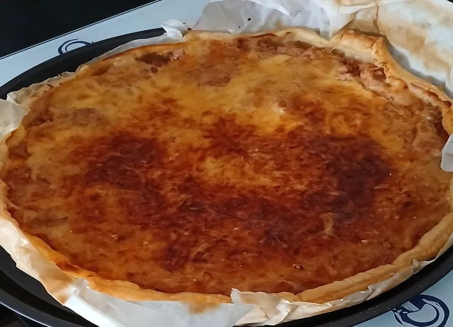Quiche thon et tomate à ma façon