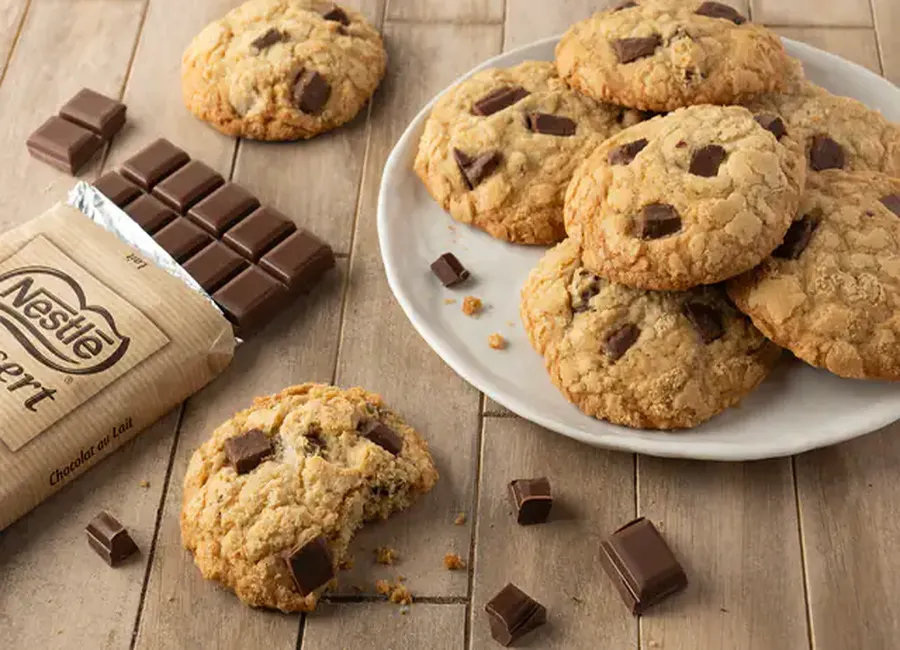 Cookies moelleux aux pépites de chocolat nestlé dessert®