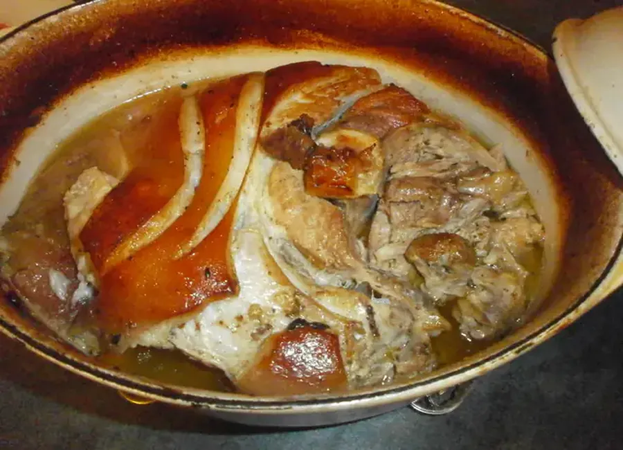 Effiloché de porc et carottes nouvelles