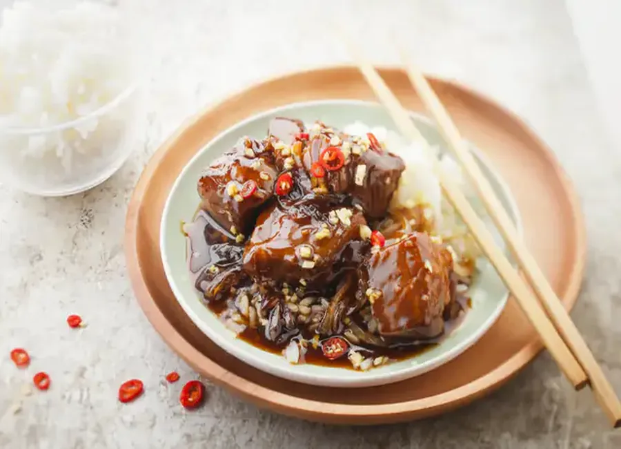 Porc au caramel au cookeo