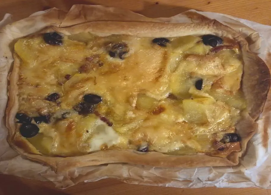 Tarte forestière au maroille
