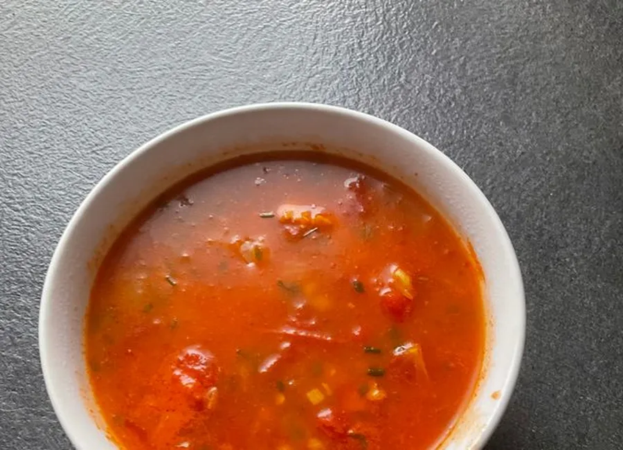 Soupe de poisson au blé