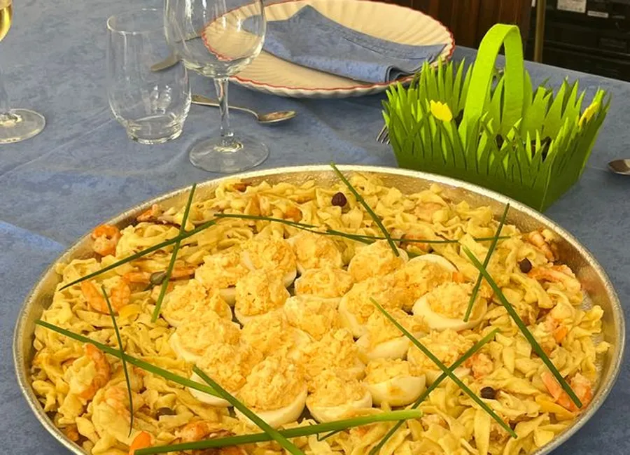 Oeufs durs farcis au saumon fumé