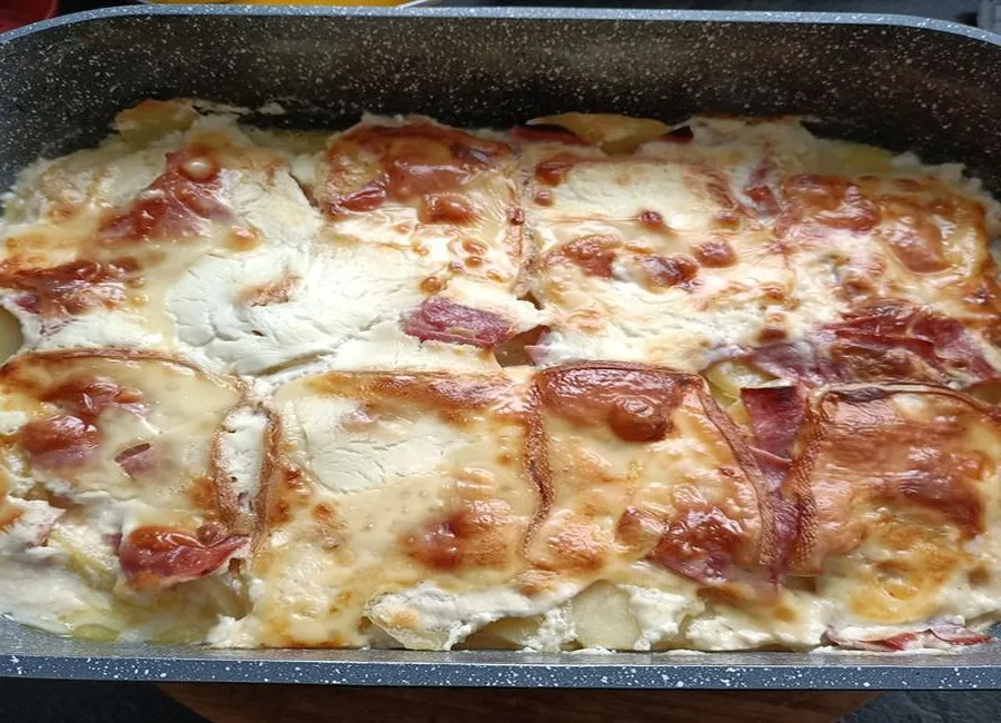Gratin à la raclette