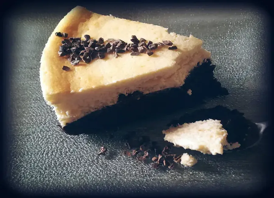 Délicieux cheesecake au brownie