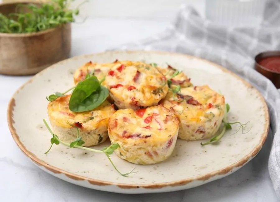 Mini quiche sans pâte