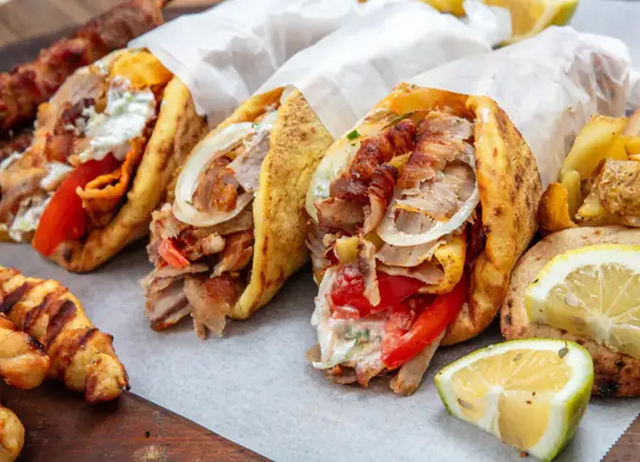 Wrap kebab