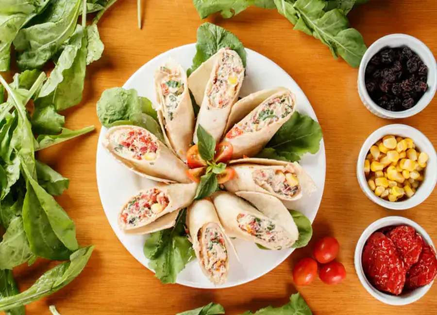 Mini wrap chorizo pour l'apéro