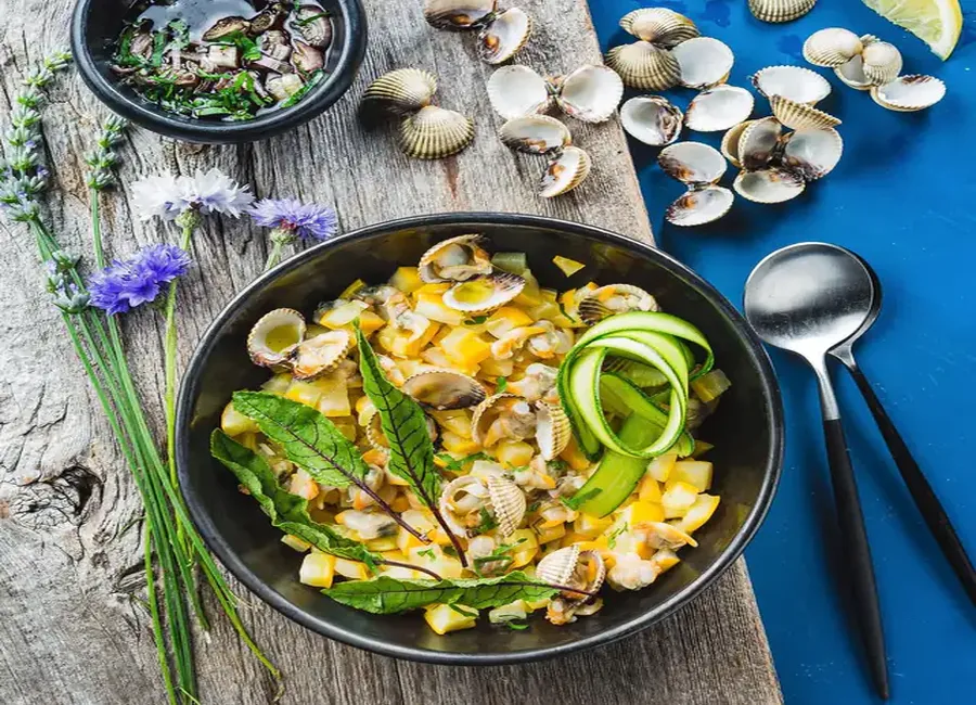 Coques & courgettes