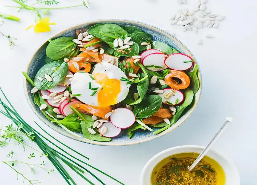 Salade printanière au cookeo