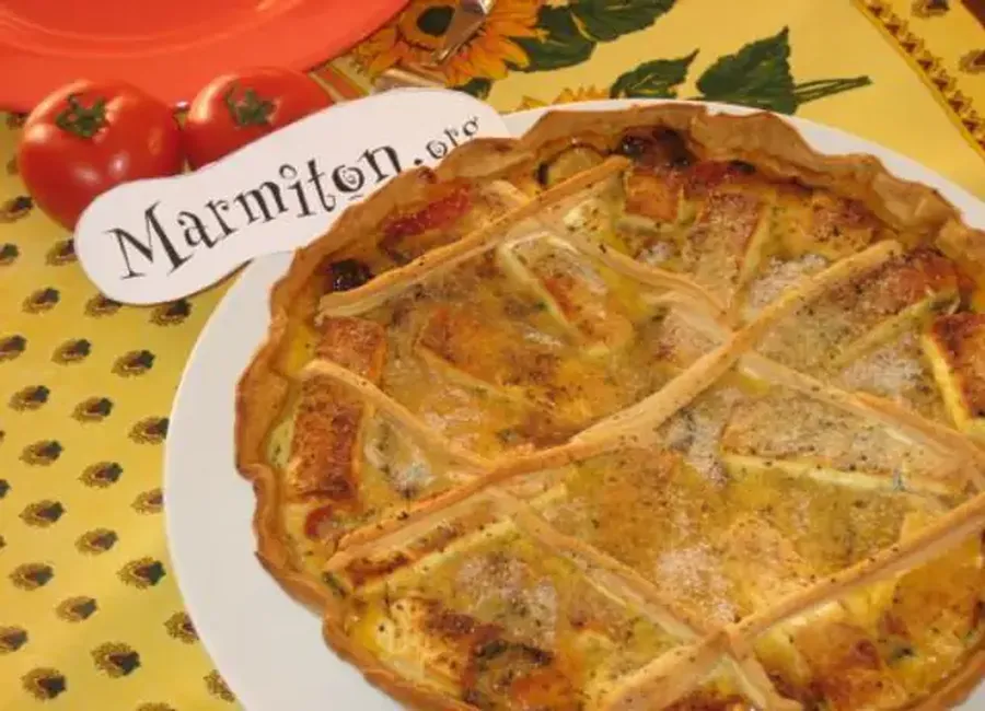 Tarte aux 3 poivrons