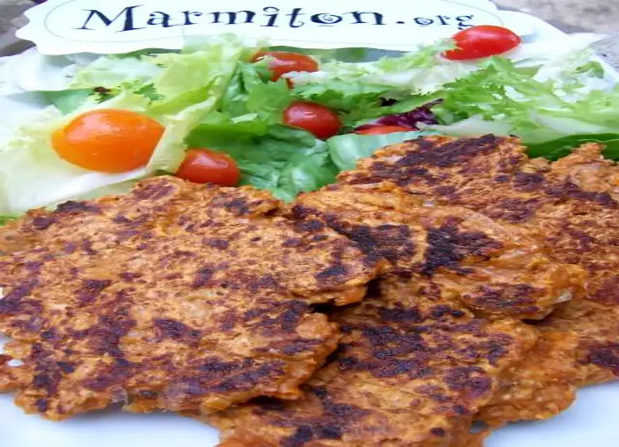 Galettes thon tomate