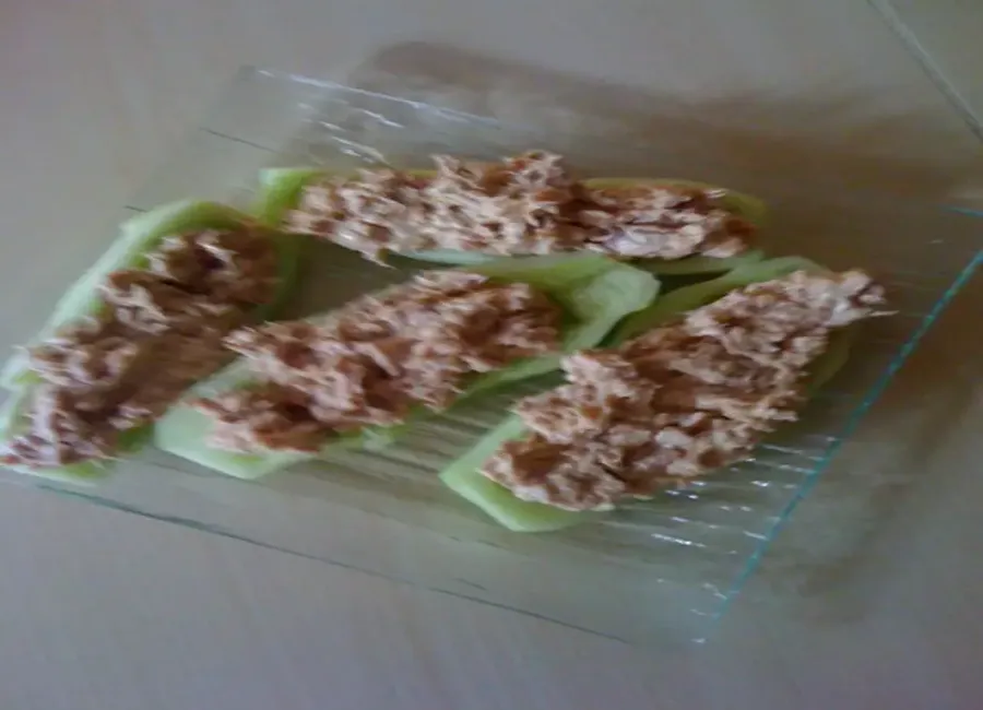 Concombre au thon