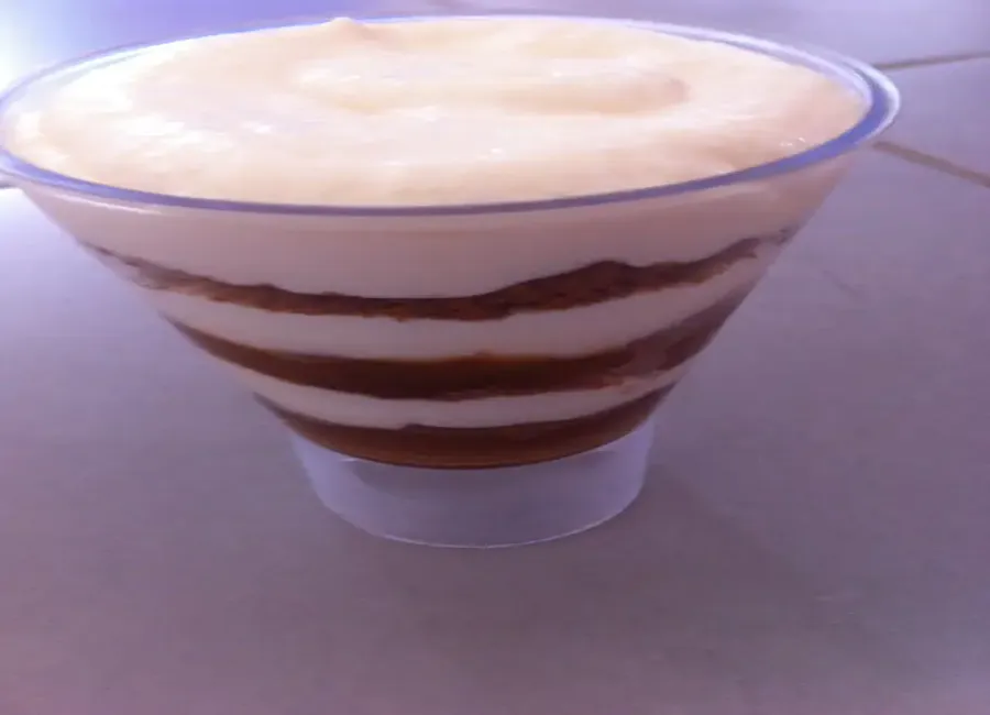 Verrine tiramisu spéculoos caramel beurre salé