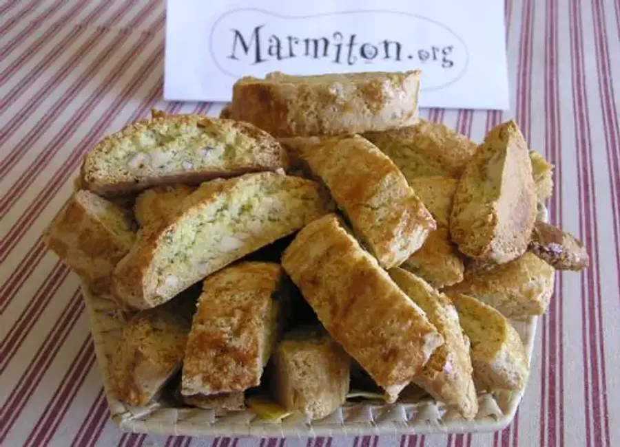 Croquants aux amandes et aux noisettes