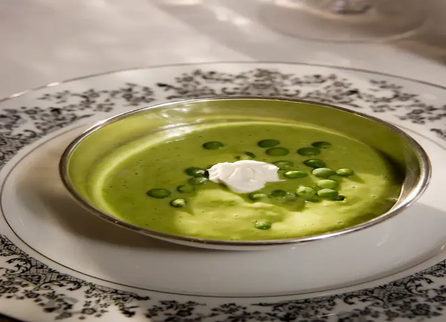 Veloute de petits pois