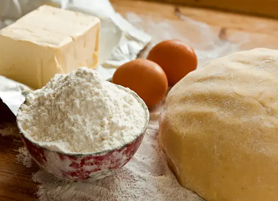 Pâte à tarte faite à la casserole