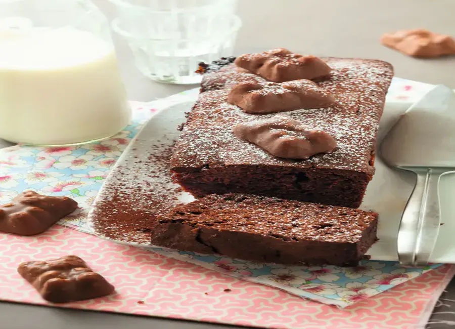 Cake chocolat aux oursons à la guimauve