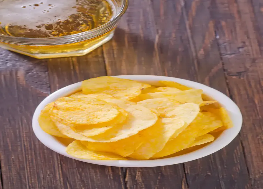 Chips de topinambours