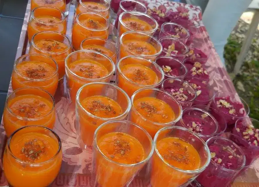 Smoothie aux carottes et gingembre